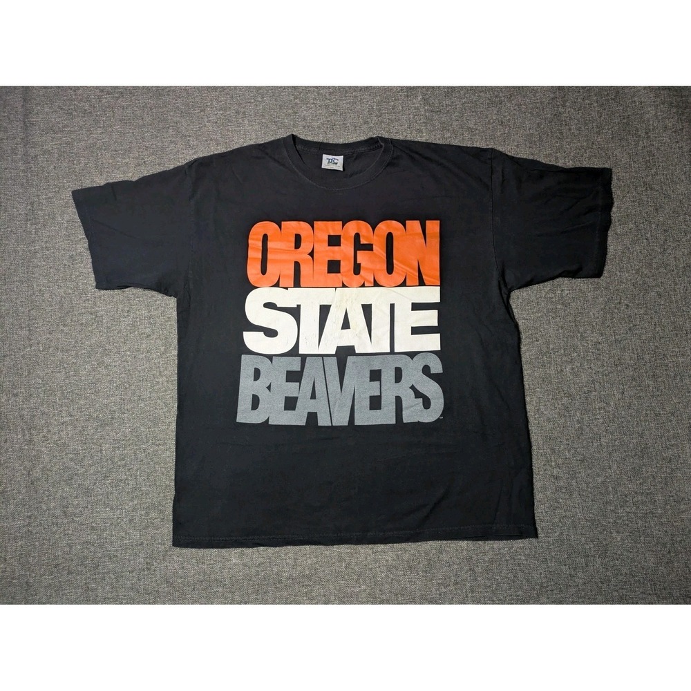 Oregon State‎ Beavers OS Shirt Mens 2XL  Short Sleeve Multicolor NCAA Sports Tee